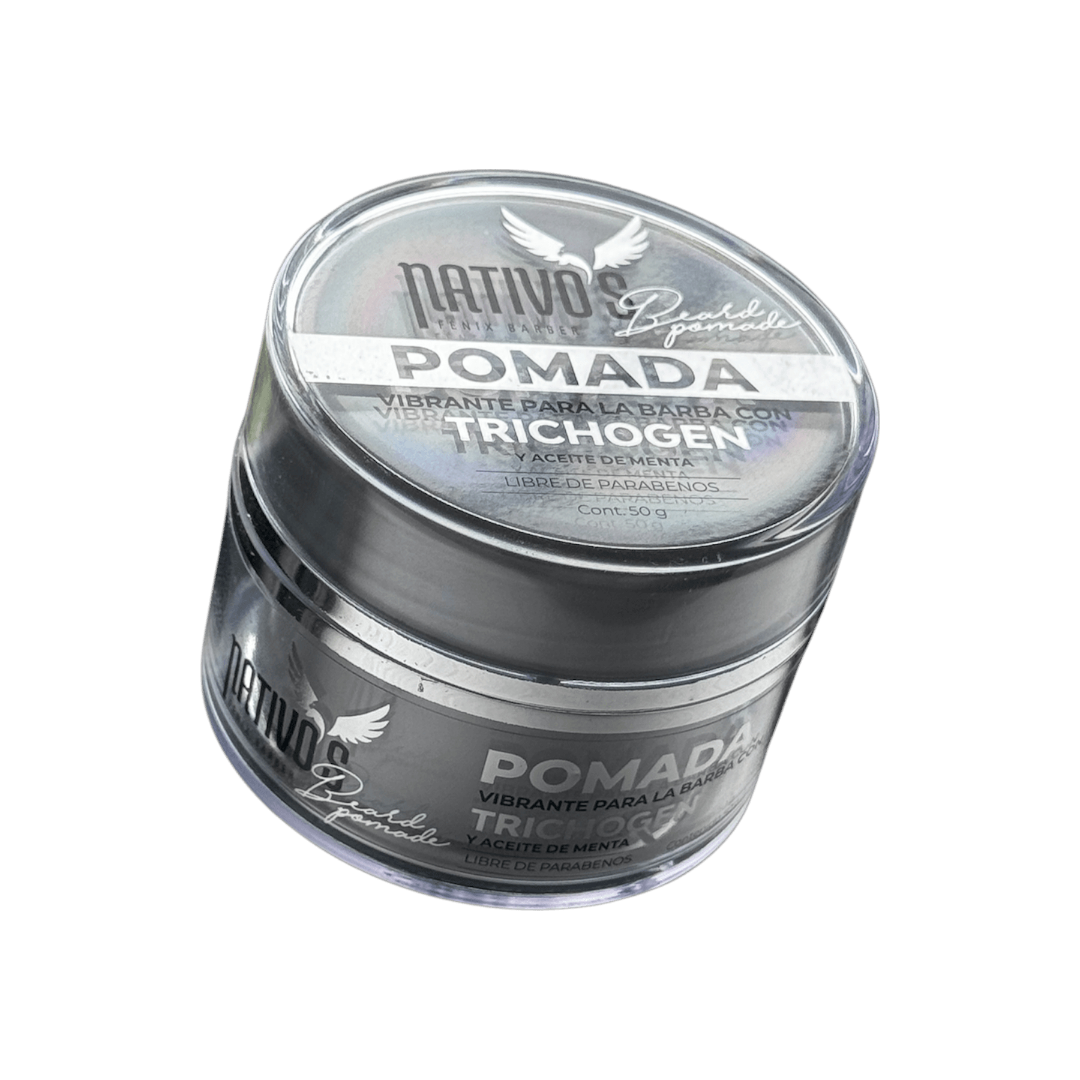 Pomada Vibrante Para La Barba Con Trichogen X50 Gr Nativos