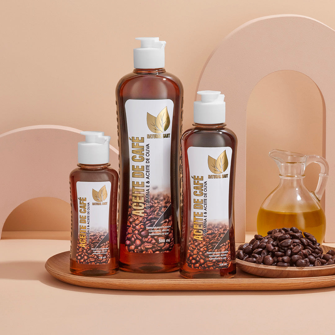 Aceite Corporal De Café
Vitamina E & Aceite De Oliva X500 Ml Natural Sant - Image 4