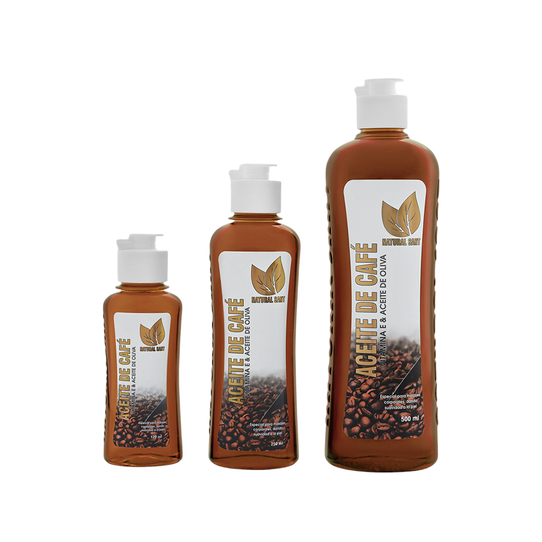Aceite Corporal De Café
Vitamina E & Aceite De Oliva X500 Ml Natural Sant - Image 5