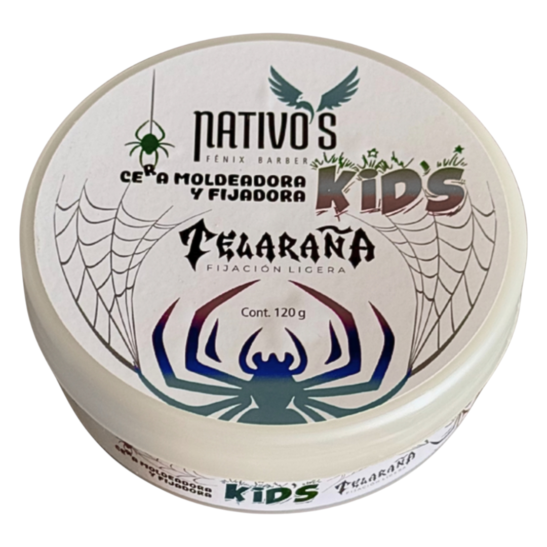 Cera Capilar Kids Telaraña Fijacion Ligera X120 Gr Nativos