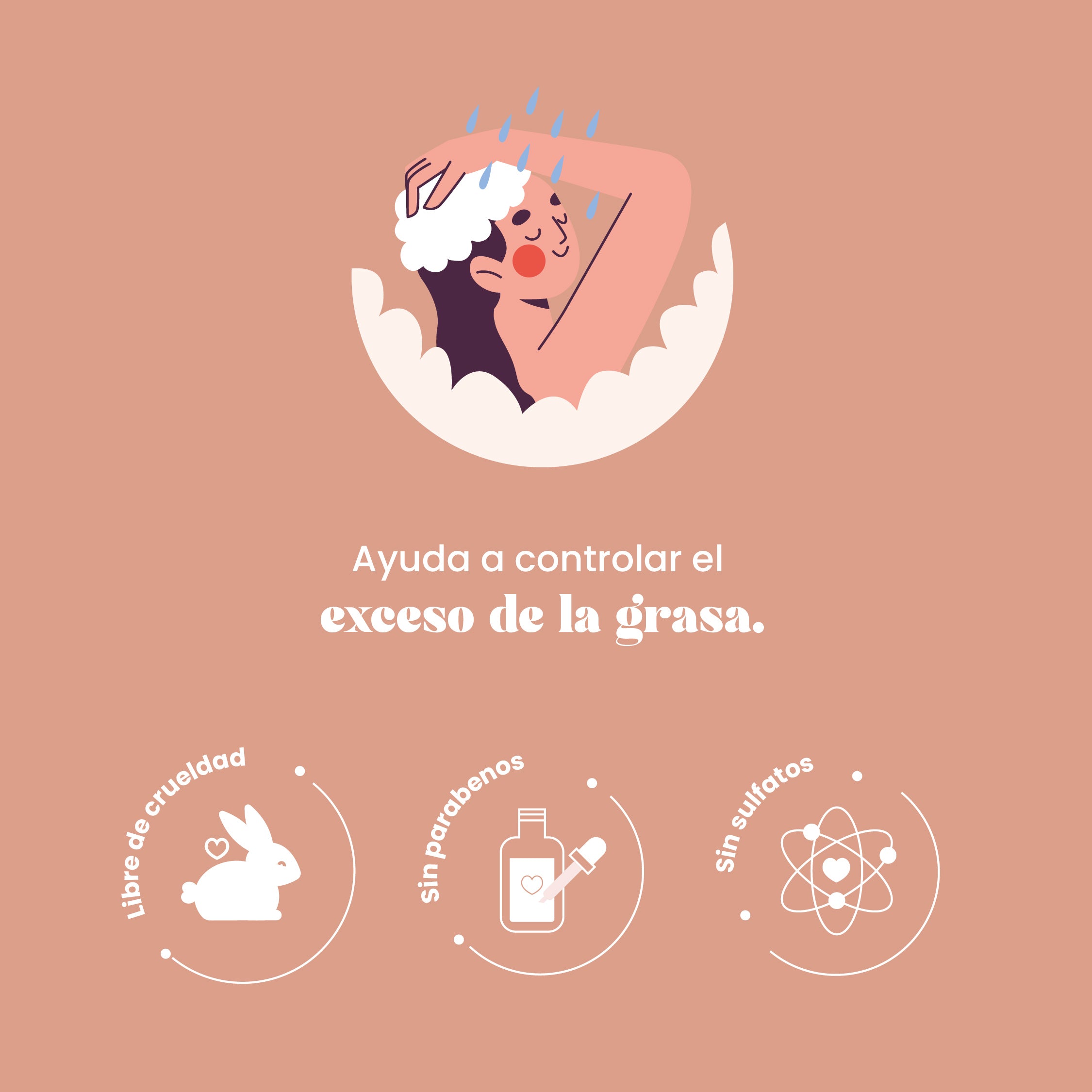 Shampoo Con Extracto De Arroz,
Alisado Oriental X500 Ml Natural - Image 3