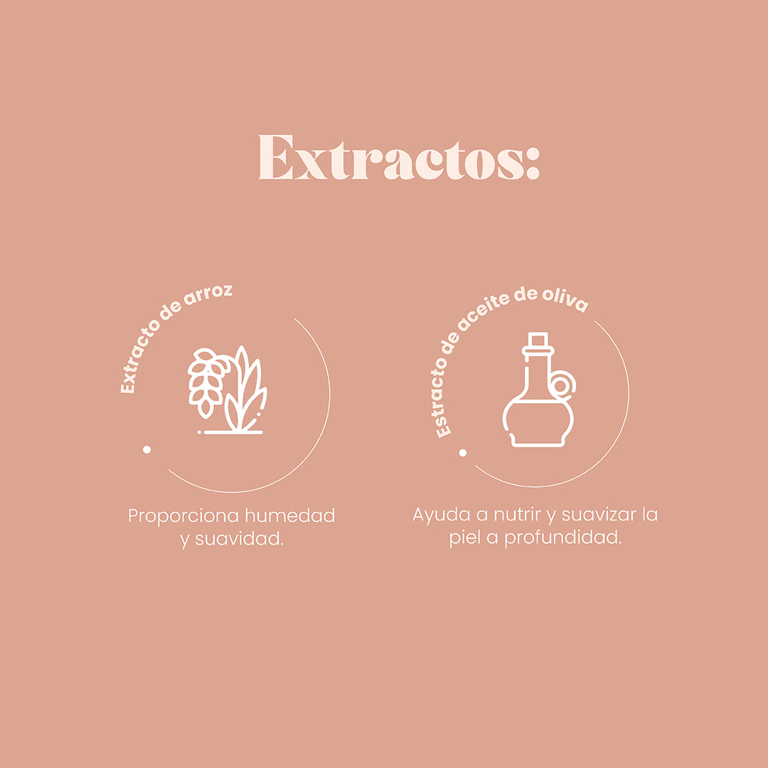 Crema Hidratante Corporal De Arroz Y Aceite De Oliva X500 Ml Natural Sant - Image 3