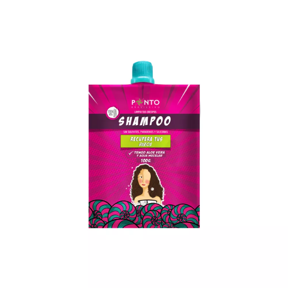 PONTO Shampoo Crespos Sachet X 100 Gr