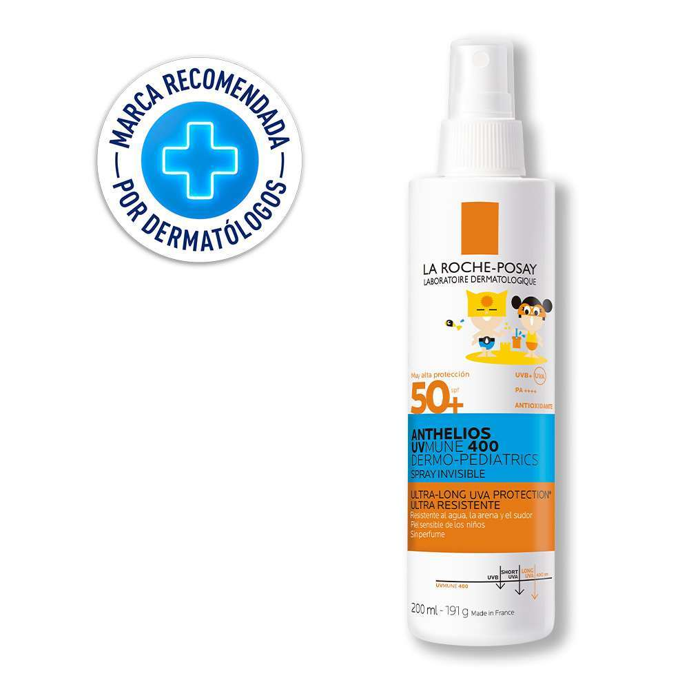 La Roche Posay Anthelios Uvmune 400 Dermopediatrico Spray Invisible Spf50+ X 200 Ml - Image 2