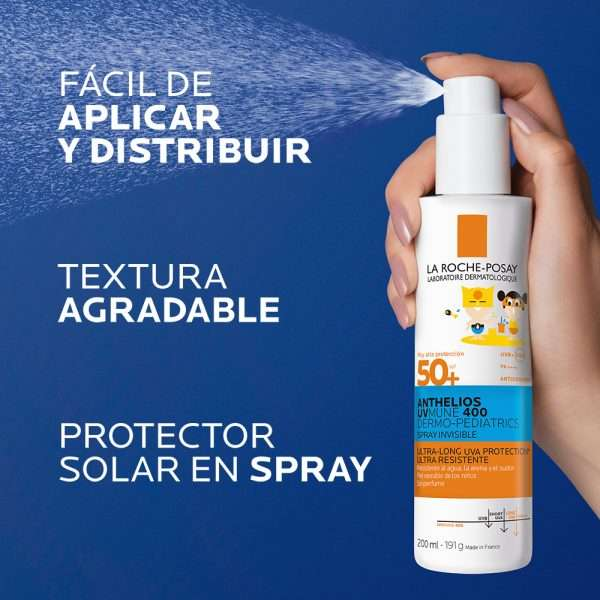 La Roche Posay Anthelios Uvmune 400 Dermopediatrico Spray Invisible Spf50+ X 200 Ml - Image 9