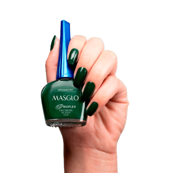 Abrumadora - Esmalte Tradicional Cremoso Masglo 13,5 Ml -
Gama Verde - Image 2