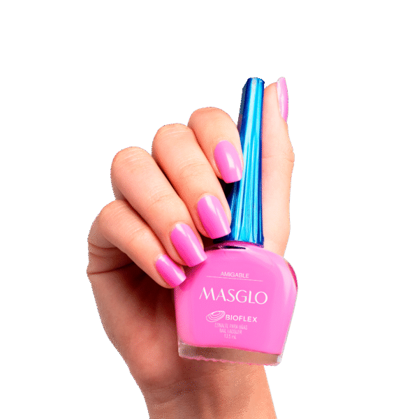 Amigable - Esmalte Tradicional Cremoso Masglo 13,5 Ml -
Gama Fucsia - Image 2