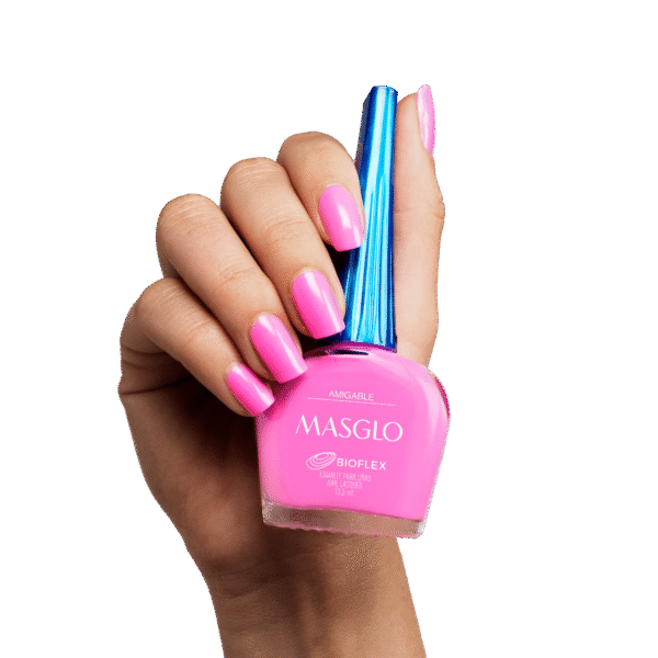 Amigable - Esmalte Tradicional Cremoso Masglo 13,5 Ml -
Gama Fucsia - Image 4