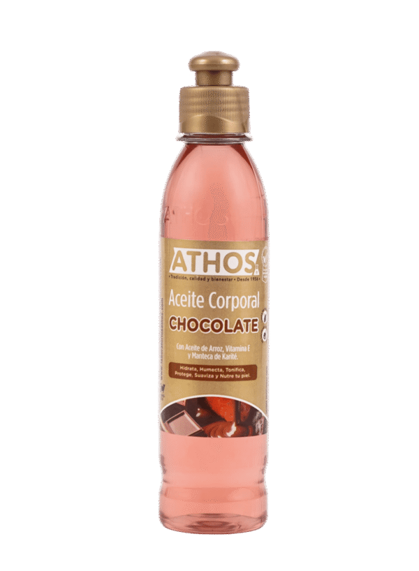 Aceite Corporal Con Chocolate X250 Ml Athos