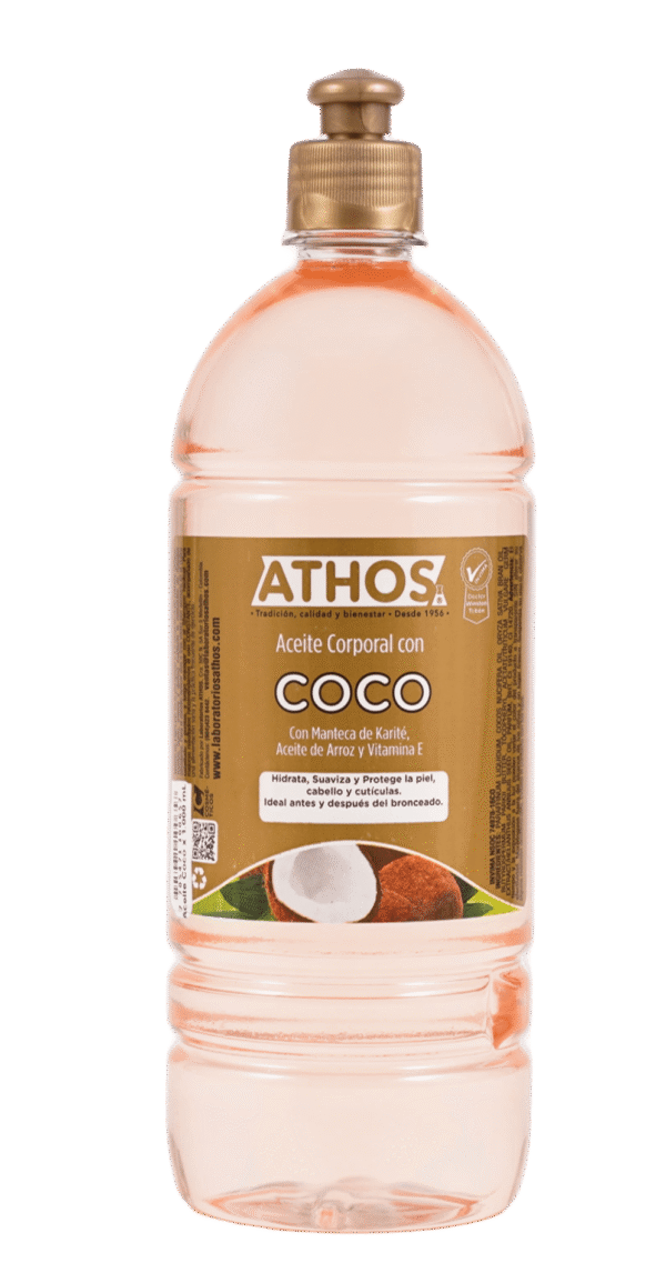 Aceite Corporal Con Coco X250 Ml Athos - Image 3