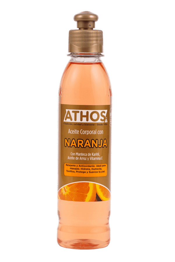 Aceite Corporal Con Naranja X120 Ml Athos