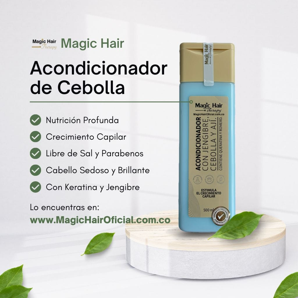 Acondicionador De Cebolla Para Crecimiento Del Cabello Magic Hair - Image 2