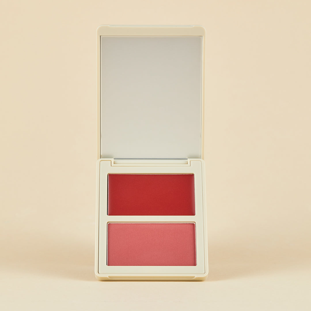 RUBOR EN DÚO ALLURE CREMA Y POLVO COMPACTO – NIGHCHERRY - Image 6