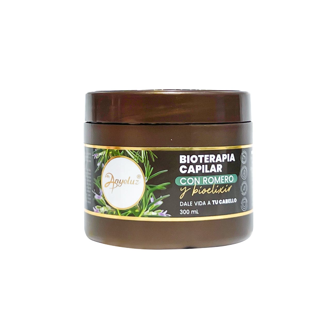 Bioterapia Capilar Con Romero Y Bioelixir Anyeluz X300 Ml