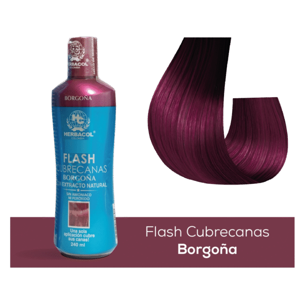 Tonico
Capilar Flash CubreCanas Borgoña Herbacol X240 Ml