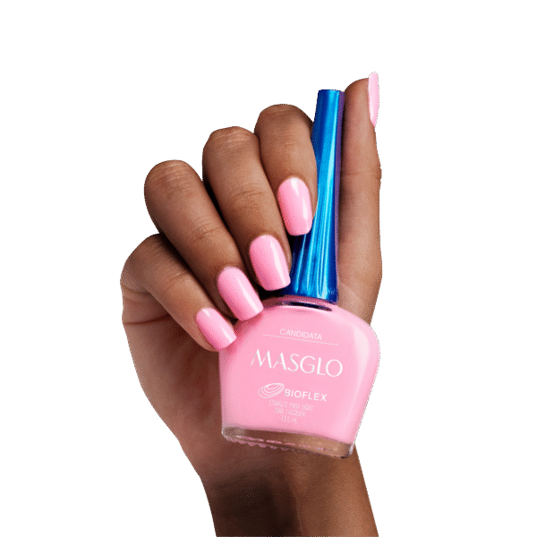 Candidata - Esmalte Tradicional Cremoso Masglo 13,5 Ml -
Gama Rosado - Image 3