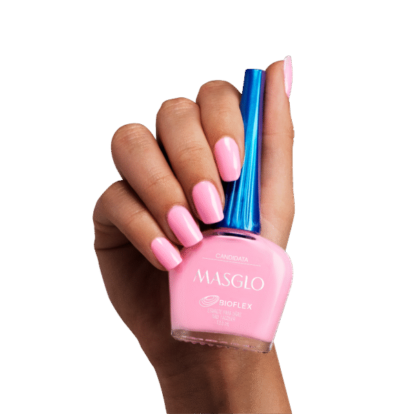 Candidata - Esmalte Tradicional Cremoso Masglo 13,5 Ml -
Gama Rosado - Image 4