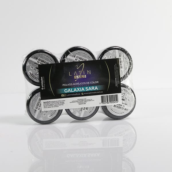 Coleccion
  Acrílico Galaxia Sara X 6 Latin Nails