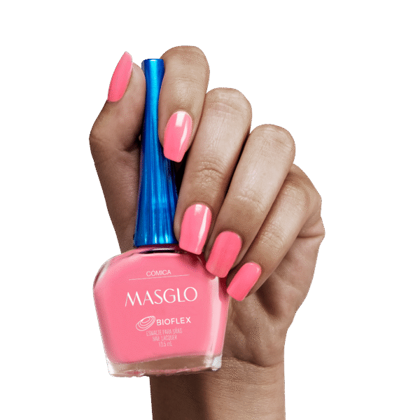 Comica - Esmalte Tradicional Cremoso Masglo 13,5 Ml - Gama
Rosado - Image 4