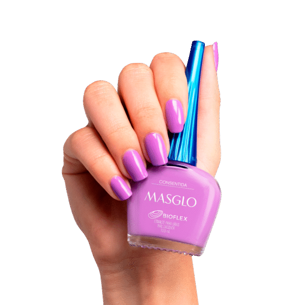 Consentida - Esmalte Tradicional Cremoso Masglo 13,5 Ml -
Gama Morado - Image 2