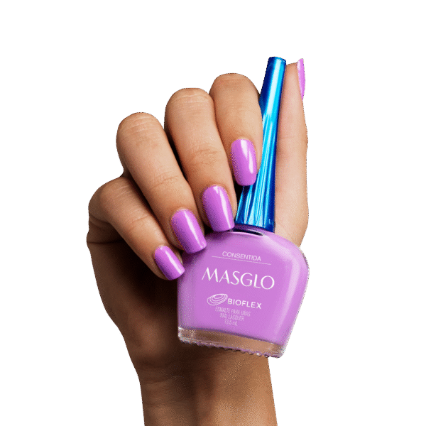 Consentida - Esmalte Tradicional Cremoso Masglo 13,5 Ml -
Gama Morado - Image 4