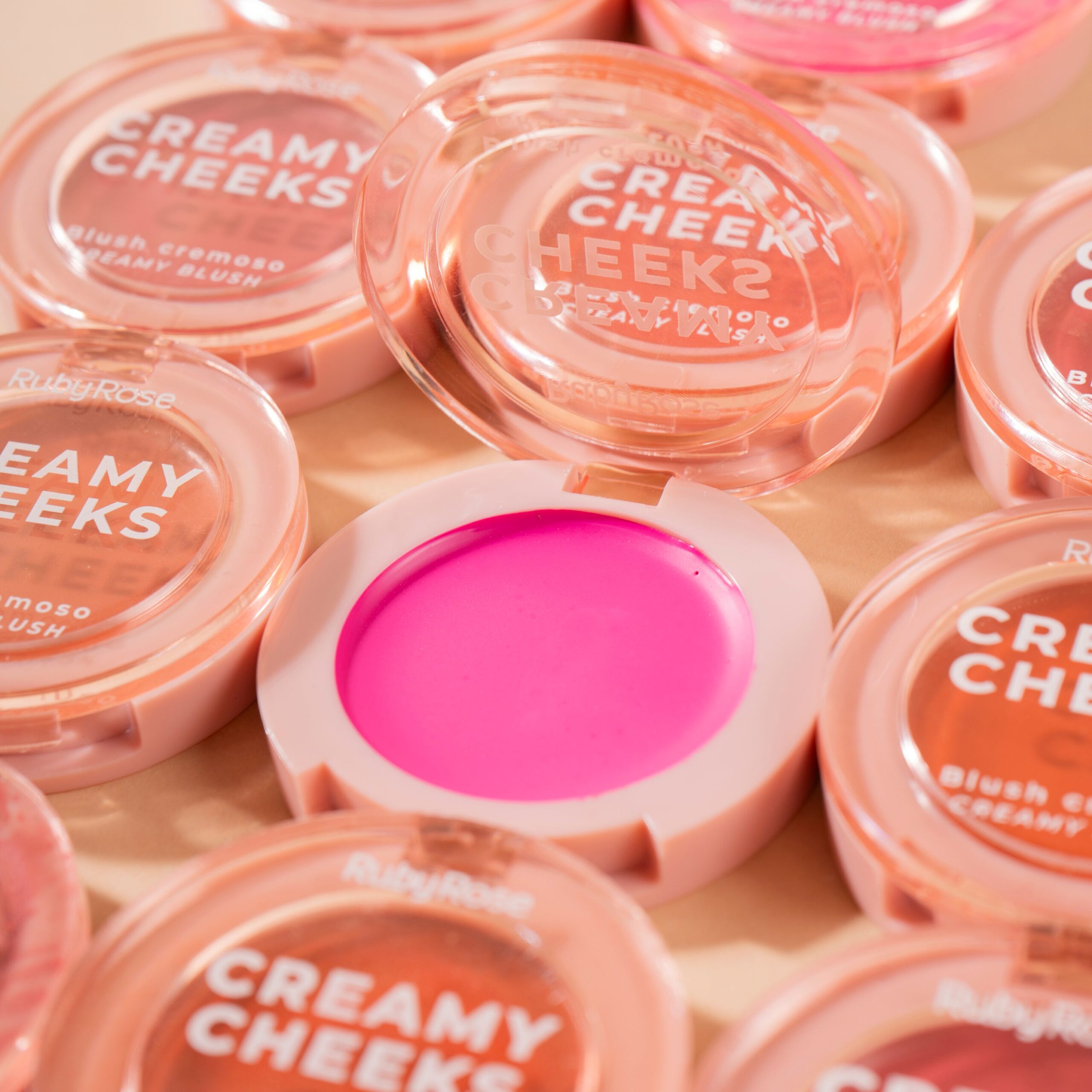 Rubor Compacto Creamy Cheeks Pink Tint - Image 8