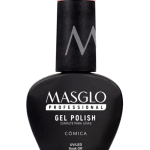 Cómica - Esmalte Semipermanente Masglo Professional Gel
Polish 14 Ml Cremoso - Gama Rosado