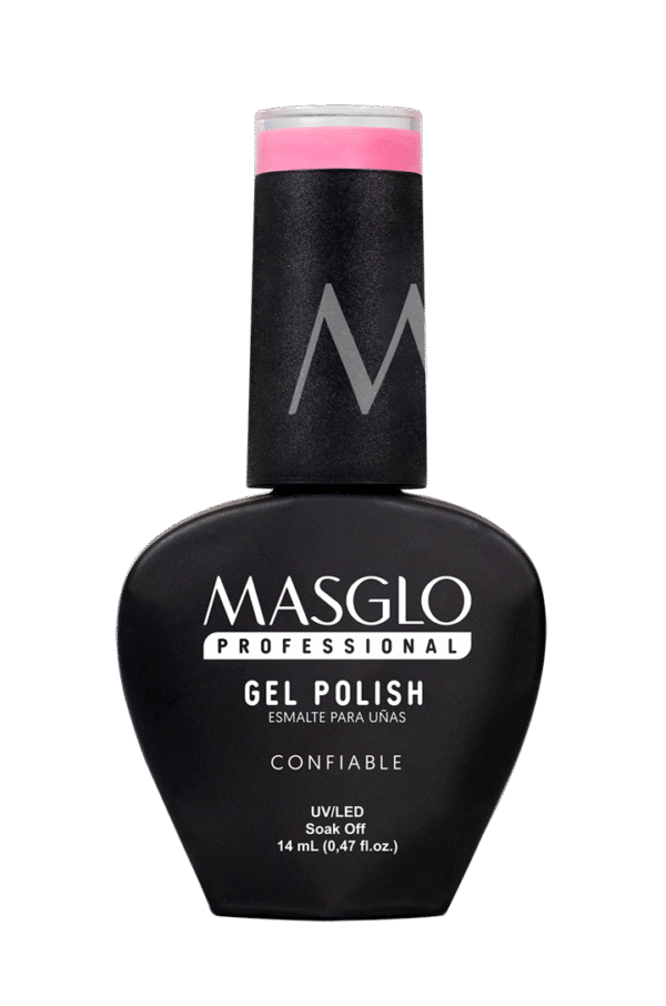 Confiable - Esmalte Semipermanente Masglo Professional Gel
Polish 14 Ml Cremoso - Gama Rosado