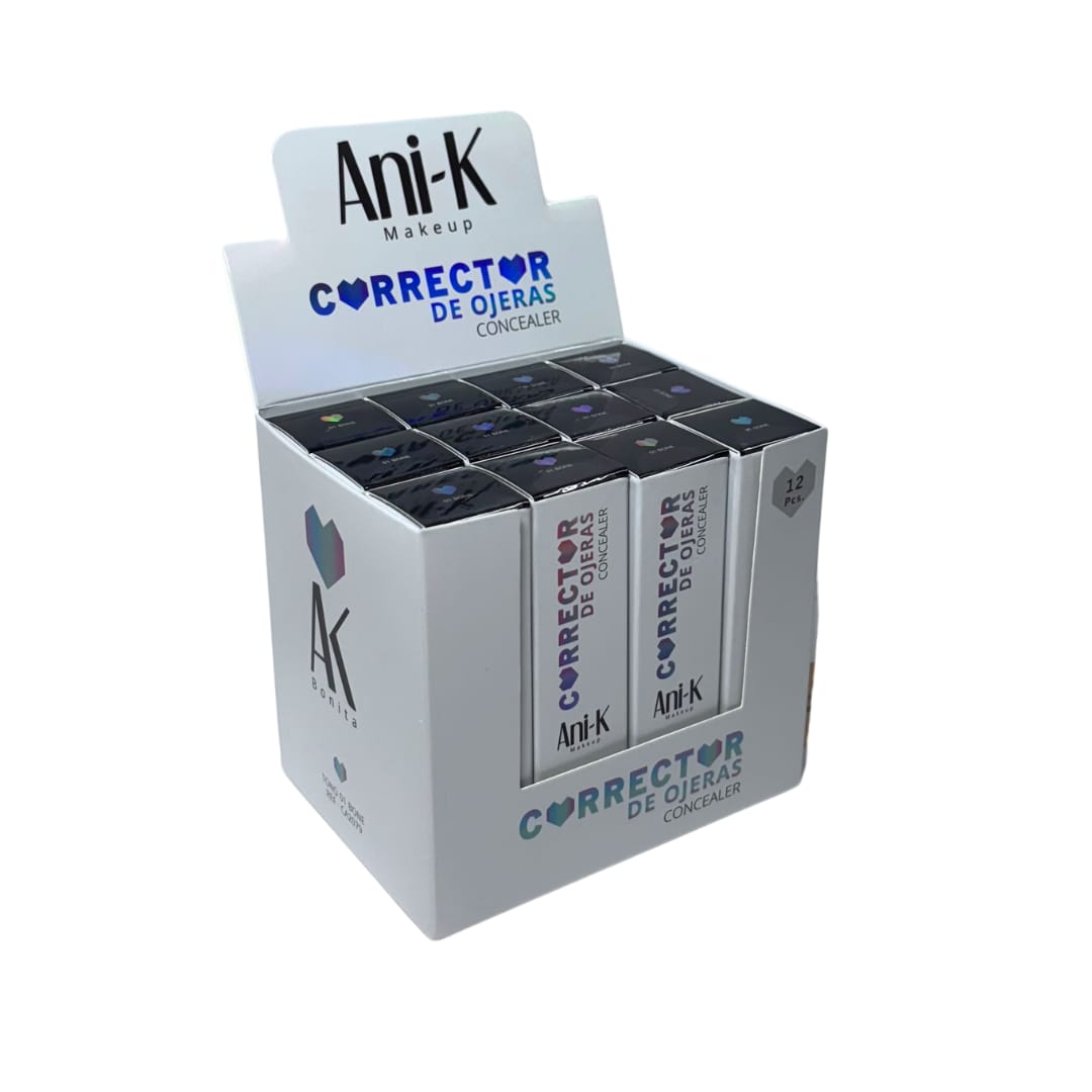 Corrector De Ojeras 03 Honey X4 Ml Ani-K Makeup - Image 17