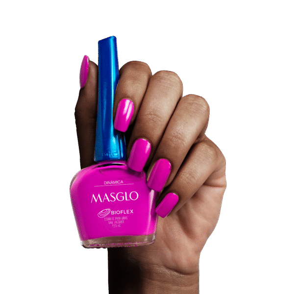 Dinamica - Esmalte Tradicional Cremoso Masglo 13,5 Ml -
Gama Rosado - Image 3