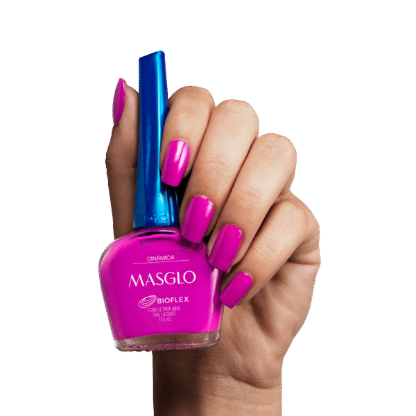 Dinamica - Esmalte Tradicional Cremoso Masglo 13,5 Ml -
Gama Rosado - Image 4