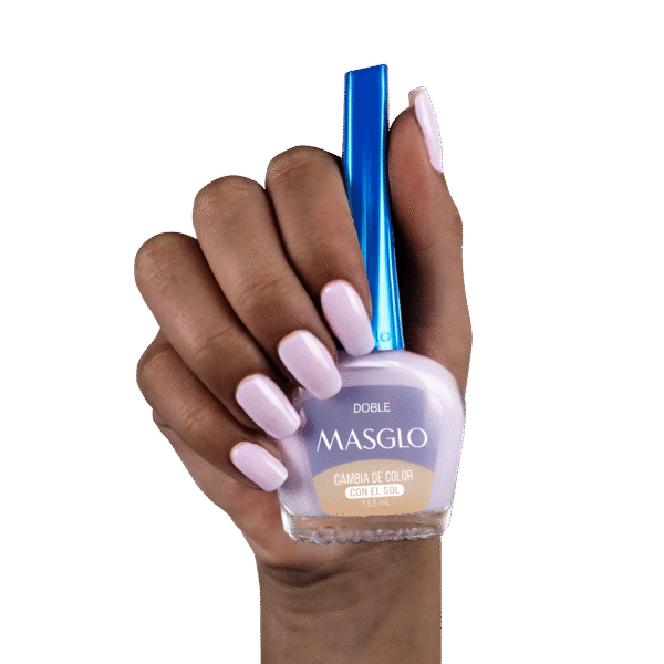 Doble - Esmalte Tradicional Cambia De Color Con El Sol
Fotocromatico Masglo 13,5 Ml - Gama - Image 3