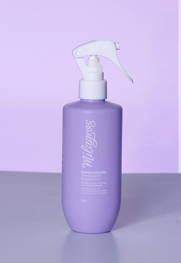 Desenredante Termoprotector Multibeneficios Milagros X250 Gr - Image 3