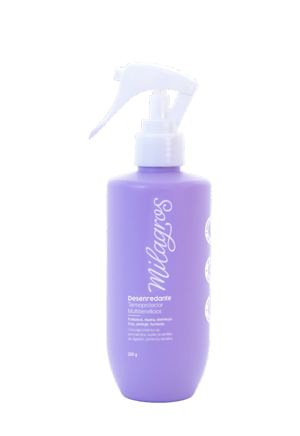 Desenredante Termoprotector Multibeneficios Milagros X250 Gr