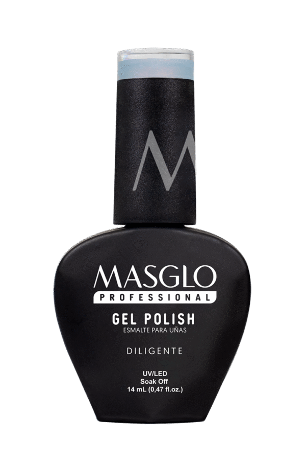 Diligente - Esmalte Semipermanente Masglo Professional Gel
Polish 14 Ml Perlado - Gama Gris