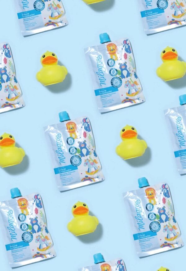 Doypack Shampoo Natural Fortalecedor kids Milagros X100 Gr - Image 3