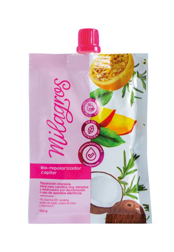 Doypack Bio Repolarizador Capilar Milagros X100 Gr