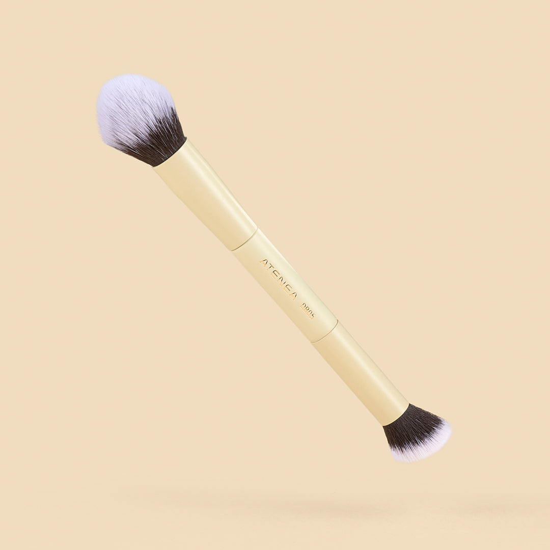 BROCHA DUO GOTA POLVO Y CORRECTOR