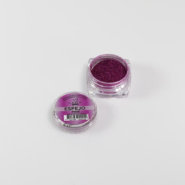 Efecto
  Espejo Pink Latin Nails