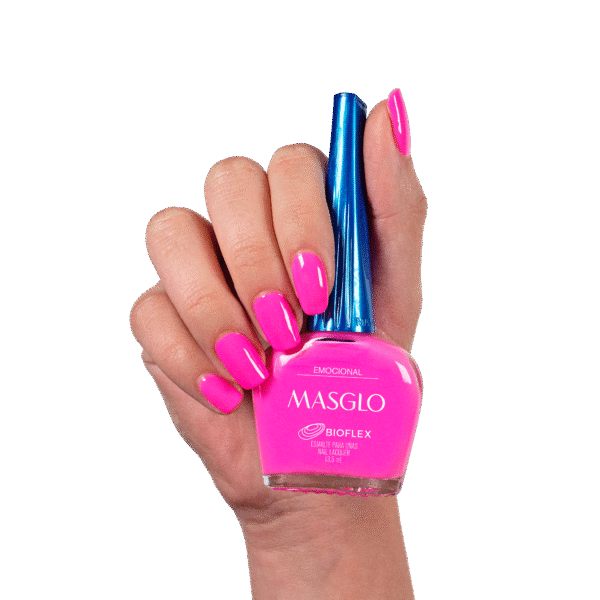 Emocional - Esmalte Tradicional Cremoso Masglo 13,5 Ml -
Gama Rosado - Image 2