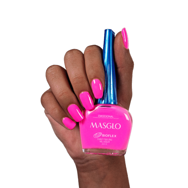 Emocional - Esmalte Tradicional Cremoso Masglo 13,5 Ml -
Gama Rosado - Image 3