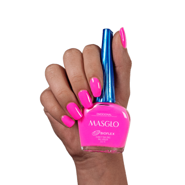 Emocional - Esmalte Tradicional Cremoso Masglo 13,5 Ml -
Gama Rosado - Image 4