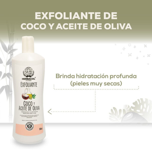 EXFOLIANTE DE COCO Y ACEITE DE OLIVA - Image 2