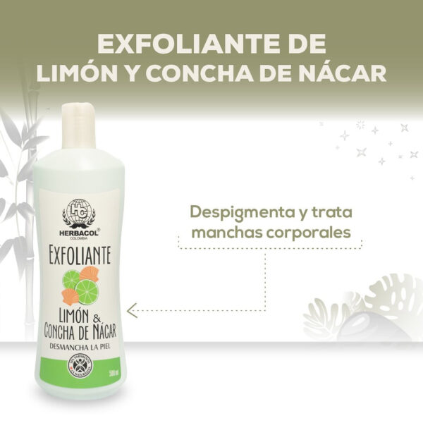 EXFOLIANTE DE LIMÓN Y CONCHA DE NÁCAR - Image 2