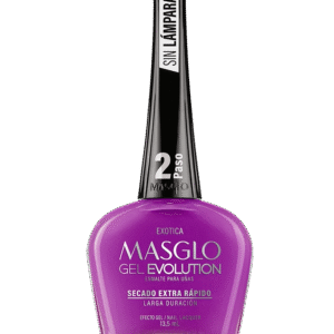 Exótica - Esmalte Gel Evolution Efecto Gel Masglo 13,5 Ml
Cremoso - Gama Morado