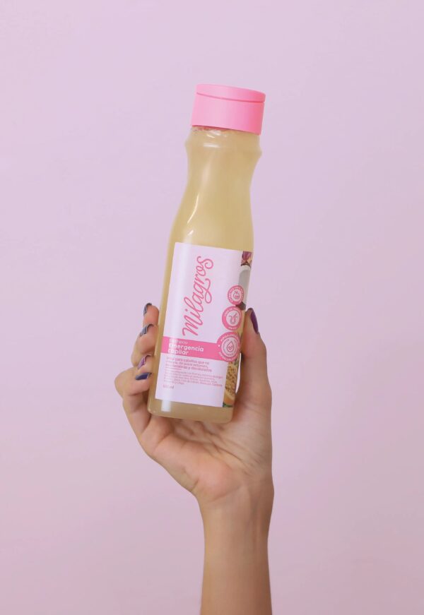 Shampoo Emergencia capilar Milagros  X450 Ml - Image 2