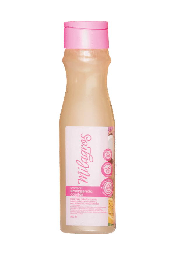 Shampoo Emergencia capilar Milagros  X450 Ml