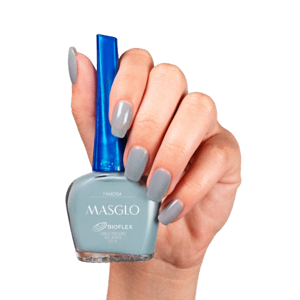 Famosa - Esmalte Tradicional Cremoso Masglo 13,5 Ml - Gama
Gris - Image 2