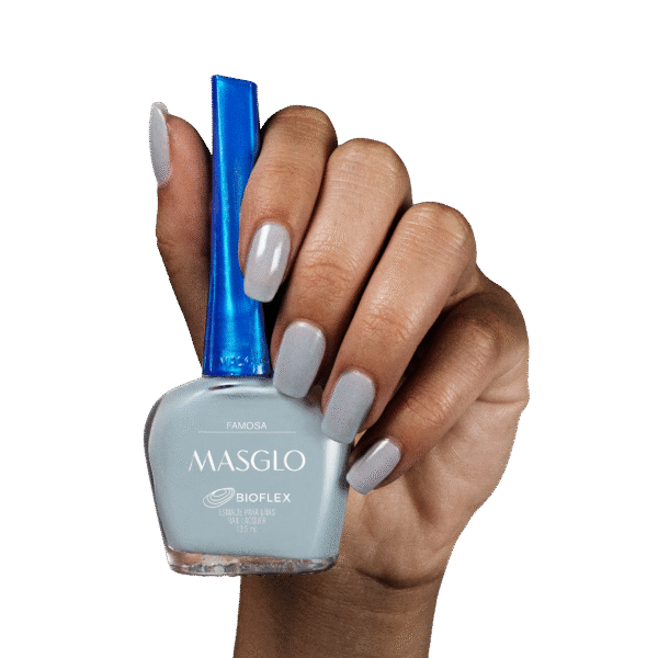 Famosa - Esmalte Tradicional Cremoso Masglo 13,5 Ml - Gama
Gris - Image 3