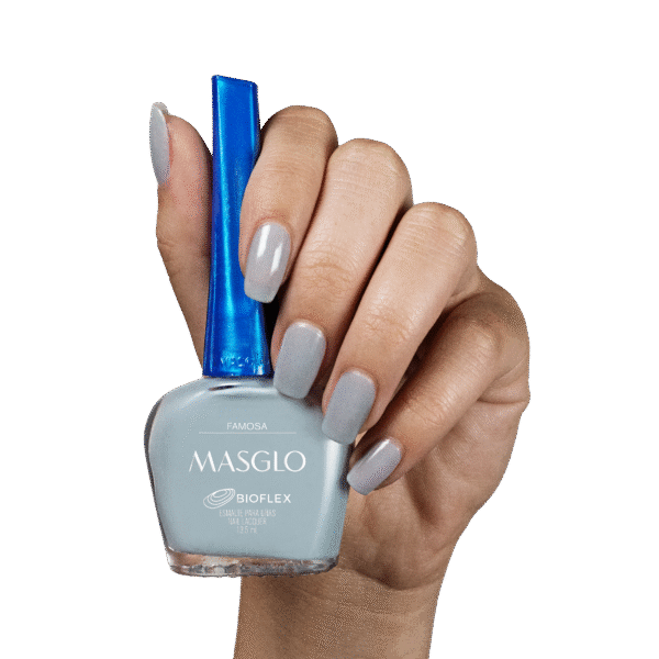Famosa - Esmalte Tradicional Cremoso Masglo 13,5 Ml - Gama
Gris - Image 4